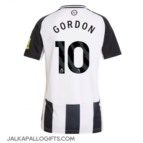 Newcastle United Anthony Gordon #10 Kotipaita Naiset 2024-25 Lyhythihainen